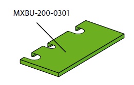 Ізоляція верхньої частини 3 TXN380 - MXBU-200-0301-RAL6018